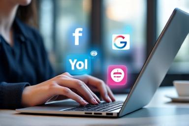 ソーシャルメディアキャンペーンを管理するプロフェッショナル